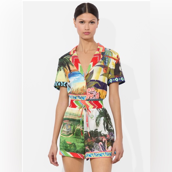 Alice + Olivia Leighton Romper